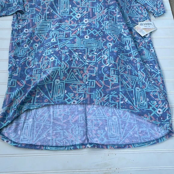 LulaRoe Abstract Printed Irma Top-#0918 - Picture 7 of 13